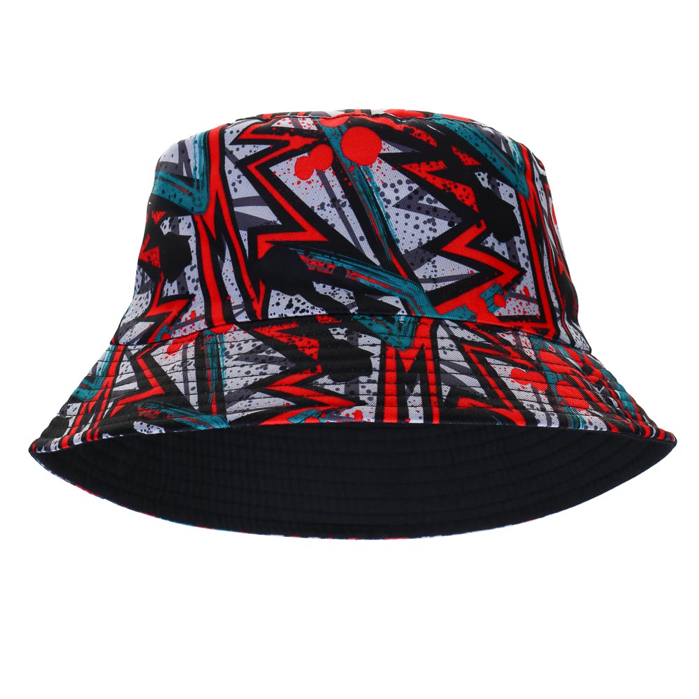 GALANTE Панама подростковая, р.56, 100% полиэстер, зигзаг, ВЛ25-07, #6, арт.№ 314-947