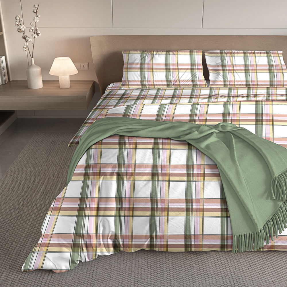 PROVANCE Ботаника Комплект постельного белья евро (4 предмета), микросатин, 100% полиэстер, 3 дизайн, арт.№ 488-176