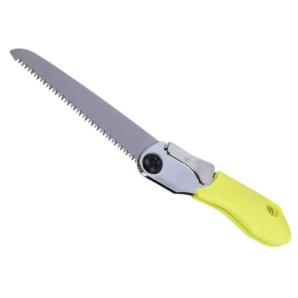 INBLOOM Пила садовая складная 29см, лезвие 14см, марганцевая сталь 65,TPR, ABS, арт.№ 186-051