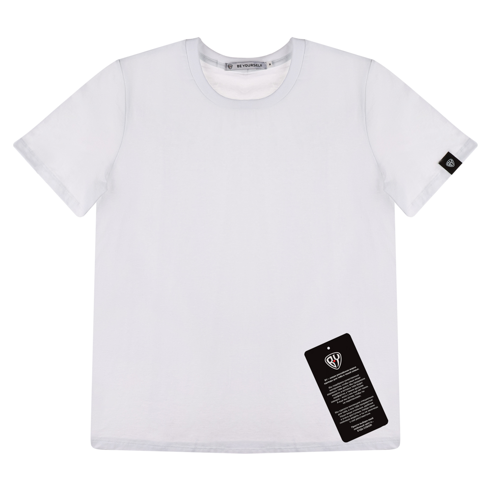 BY Basic Футболка женская, хлопок, цвет белый, размер S, арт.№ 833-067