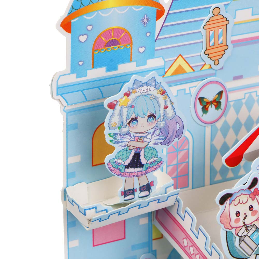 Набор для творчества "Волшебный замок", бумага, 20х15см, 4 дизайна, 3+, арт.№ 281-291