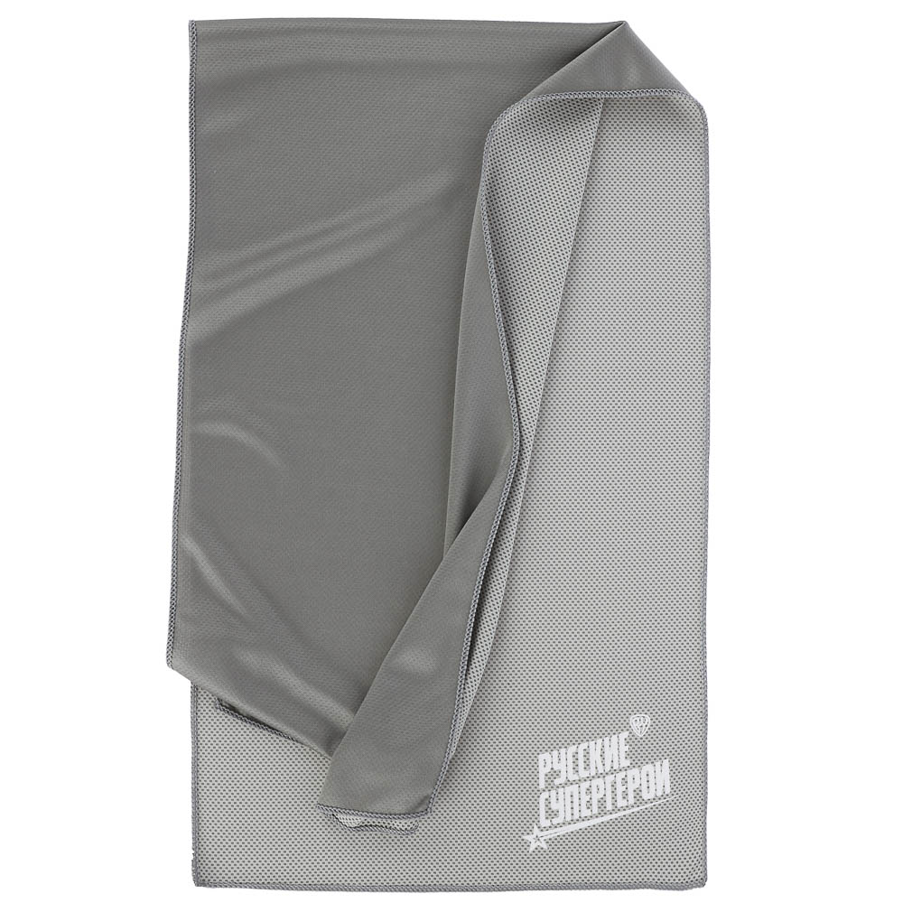 Полотенце спортивное тм BY Русские Супергерои 100х30 см, полиэстер, арт.№ 087-012