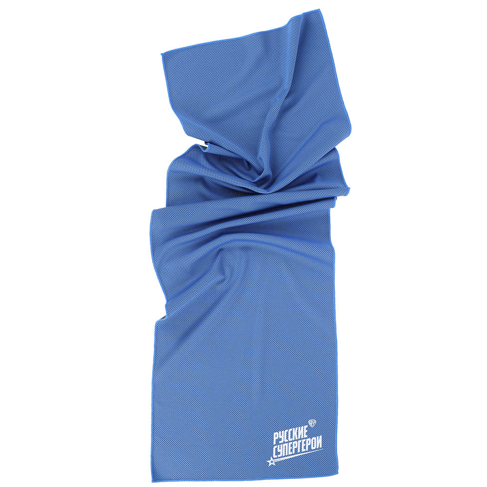 Полотенце спортивное тм BY Русские Супергерои 100х30 см, полиэстер, арт.№ 087-012