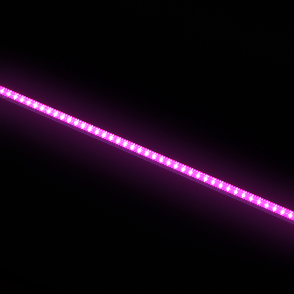 INBLOOM Светильник светодиодный для растений 87х2х3см, 45 LED, фиолетовый, 14Вт, 220В, РС, металл, арт.№ D23-001