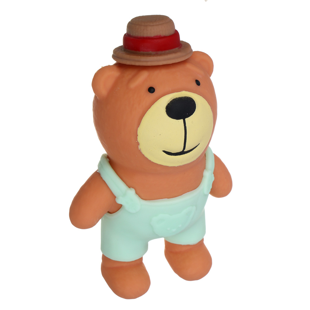 ИГРОЛЕНД Игрушка-антистресс, мялка "Переодевалка", 10х16 см, TPR, 6 дизайнов, арт.№ 297-130