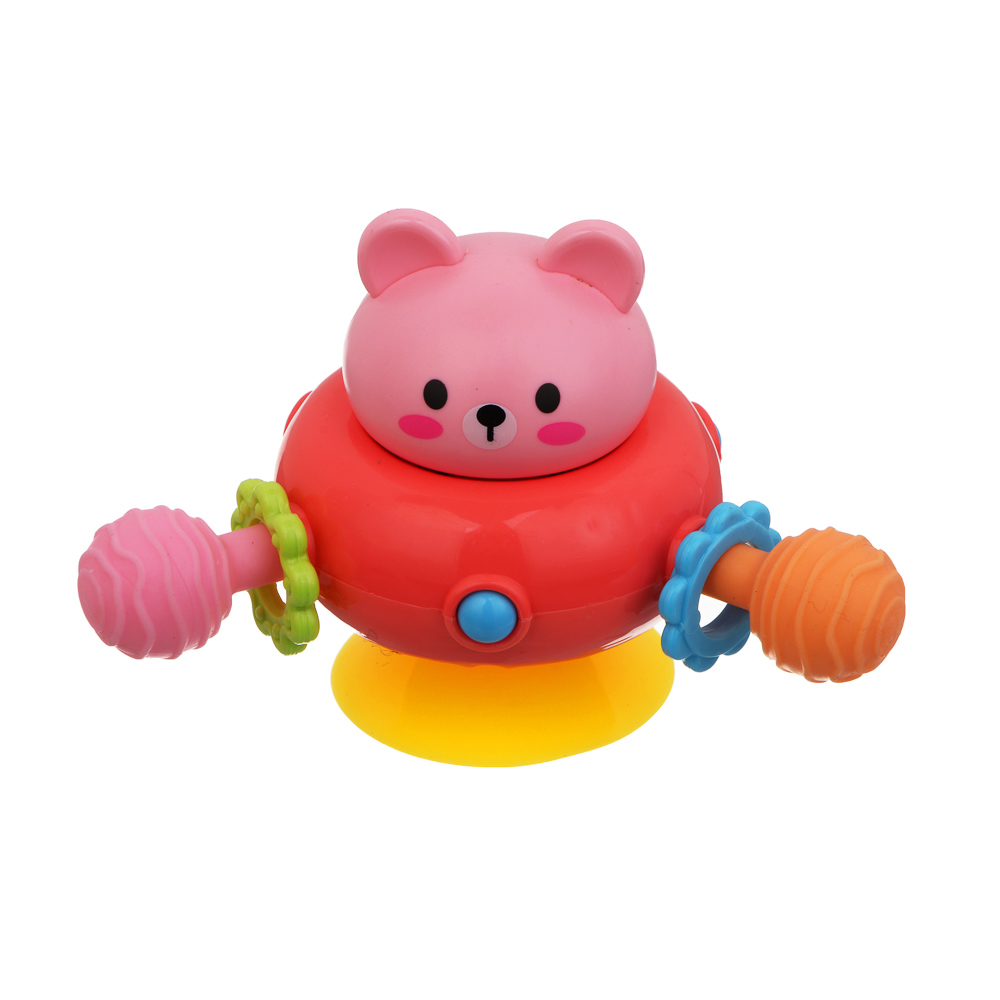 Развивающая игрушка ИГРОЛЕНД на присоске, ABS, TPE, PVC, 11х9х7см, арт.№ 889-770