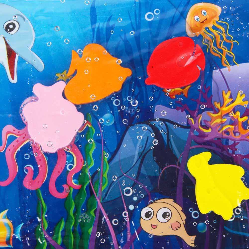 Игрушка развивающая водный коврик ИГРОЛЕНД "Морской мир", PVC, 50х69х8см, арт.№ 262-556