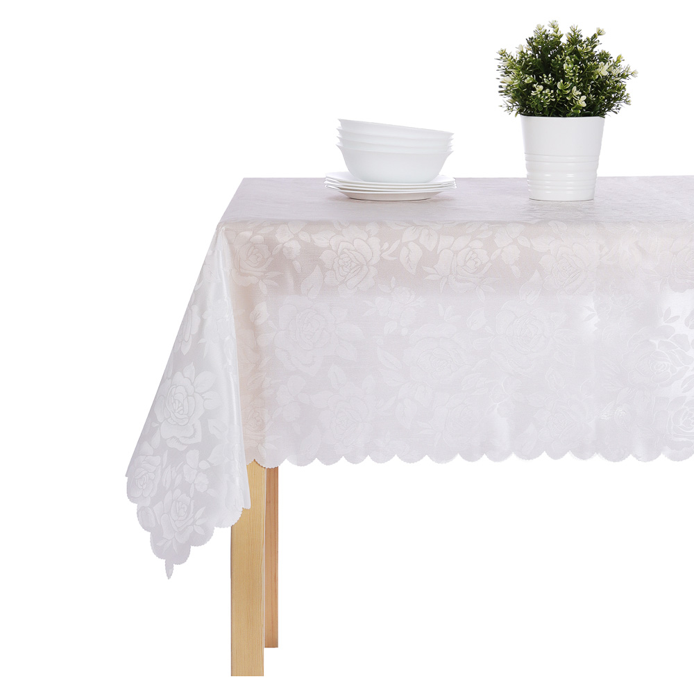 PROVANCE Скатерть текстильная "Розалия", 140x180см, 100% ПЭ, 2 цвета, арт.№ 435-076