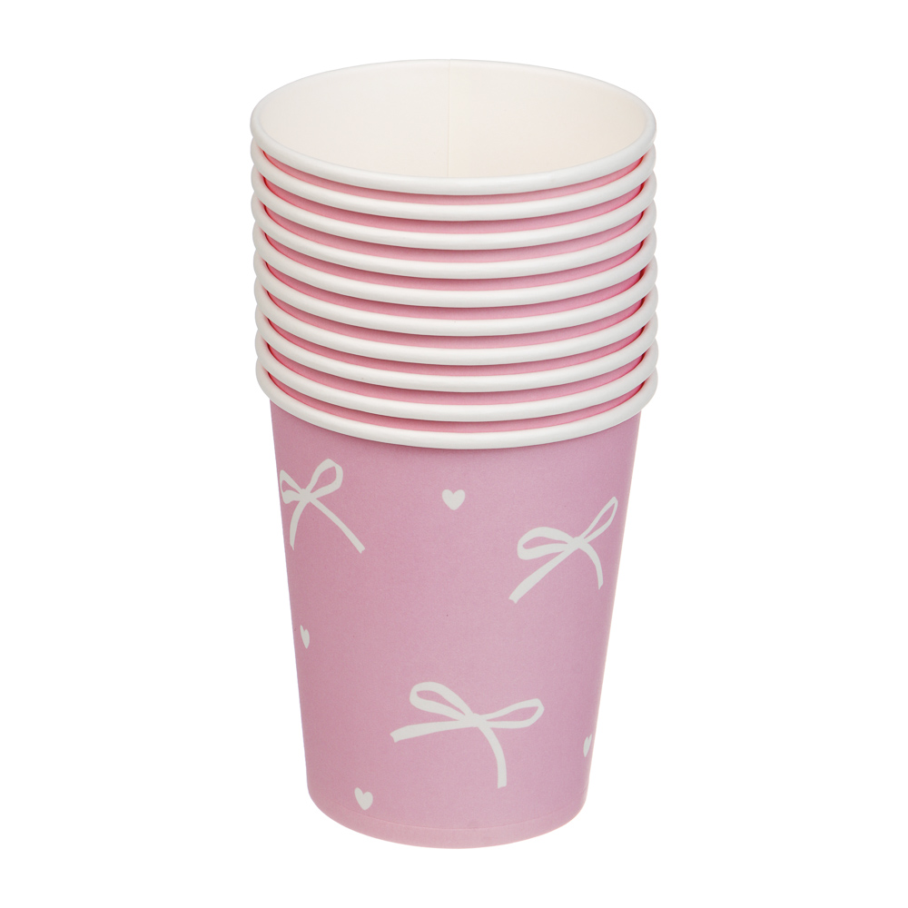 Набор стаканов бумажных тм Fntastic, 7,5x8,7x5,3см,10 шт, 2 дизайна, арт.№ 530-459