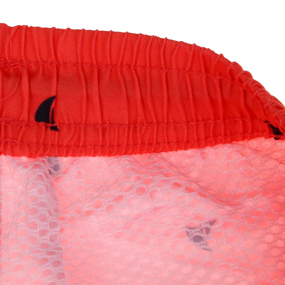 GALANTE Шорты купальные для мальчиков, 100% полиэстер, р. 134-140, цвет красный, арт.№ 331-295