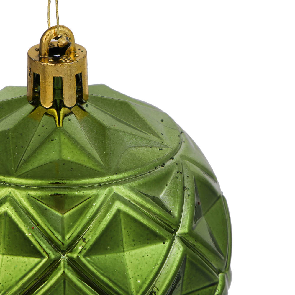 СНОУ БУМ Набор шаров 6 см, 6 шт, зеленый, 26-154, арт.№ 373-579