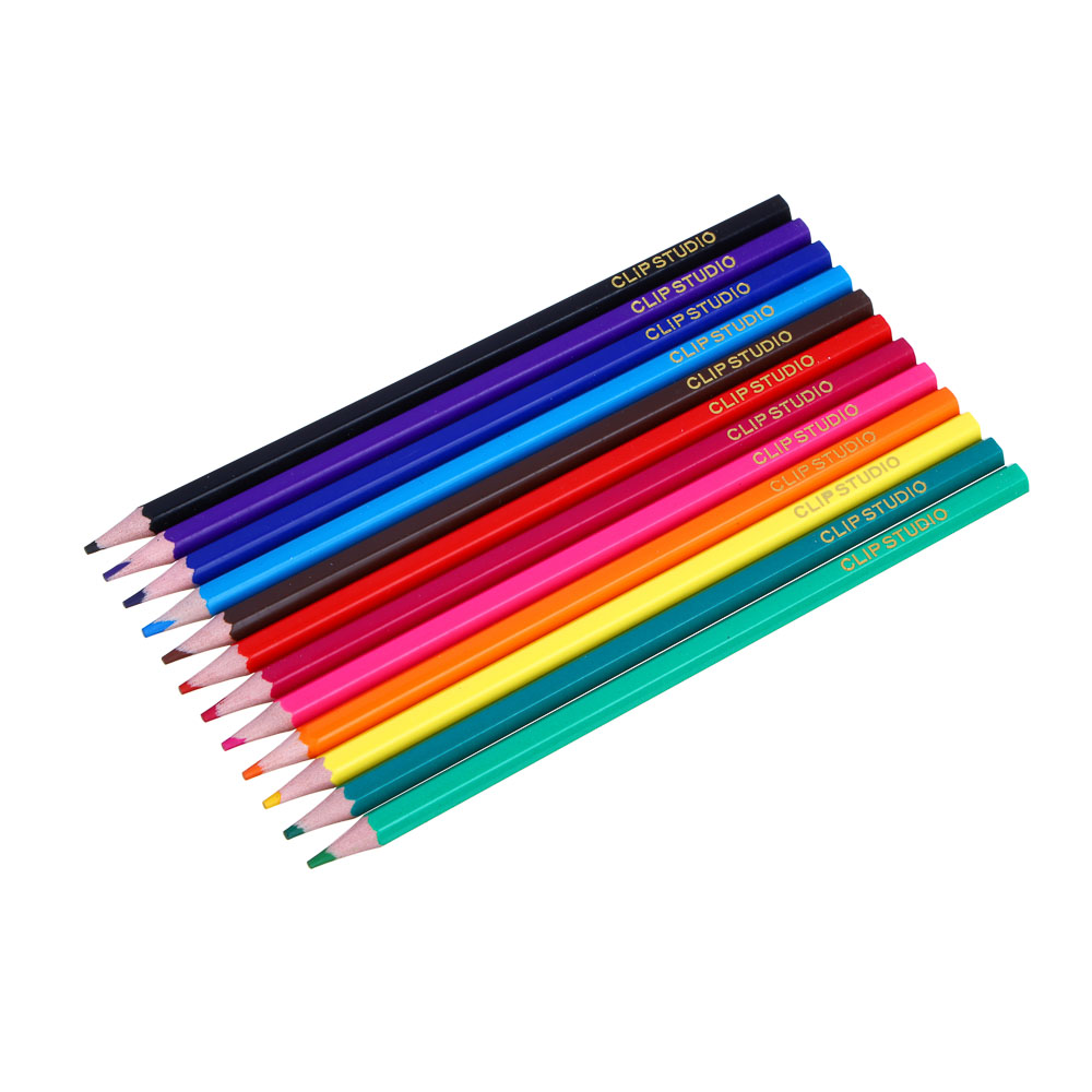 СЧАСТЛИВЫЙ МИШКА Карандаши 12 цветов, шестигранные заточенные, улучшенное письмо, пластик, к/к., арт.№ 228-200