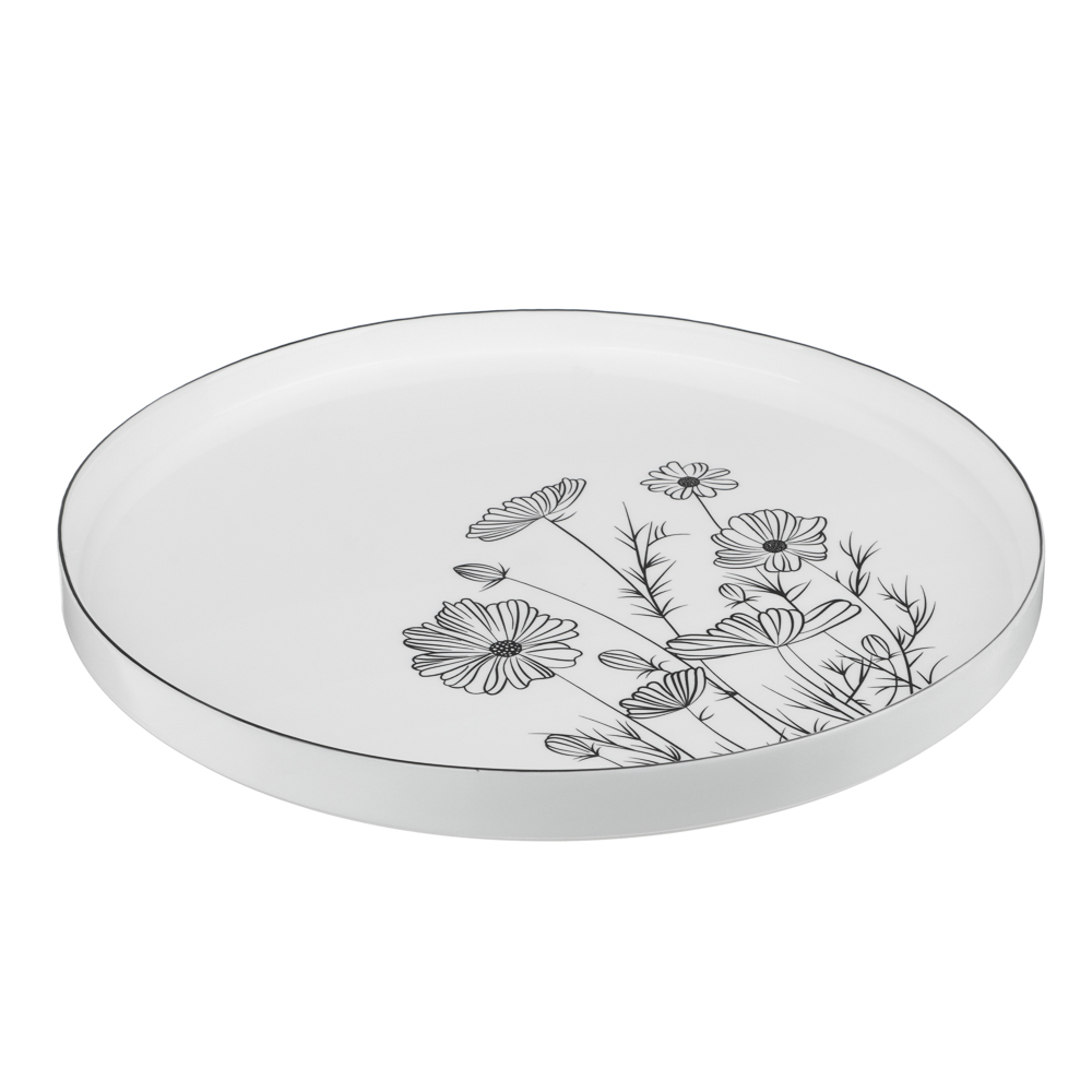 MILLIMI Адриа Тарелка подстановочная 27x2.2см опаловое стекло, арт.№ 818-347