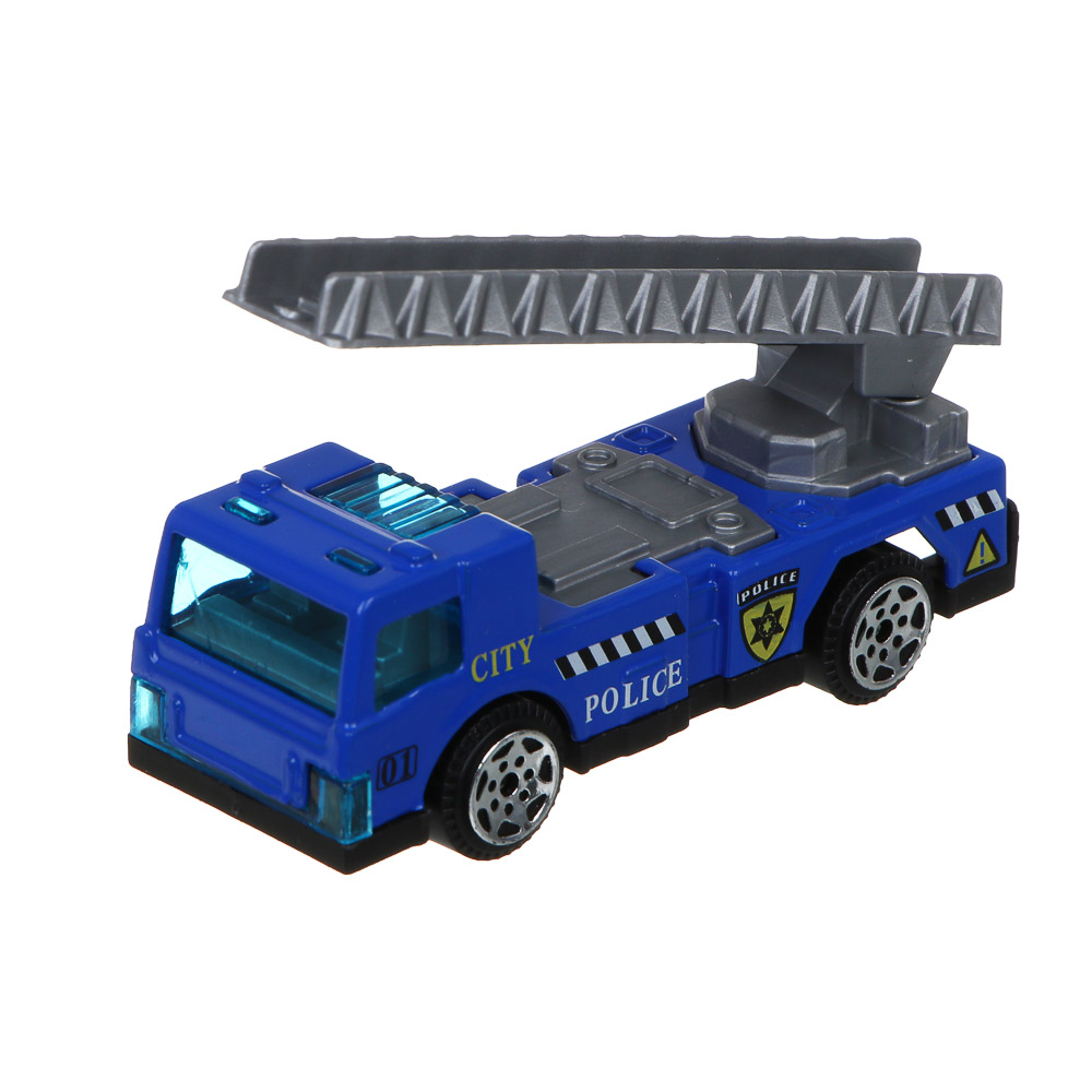 ИГРОЛЕНД Автовоз с треком, 3 машинки, металл, PP, 33,5х13х8,5 см, 3 дизайна, арт.№ 276-175