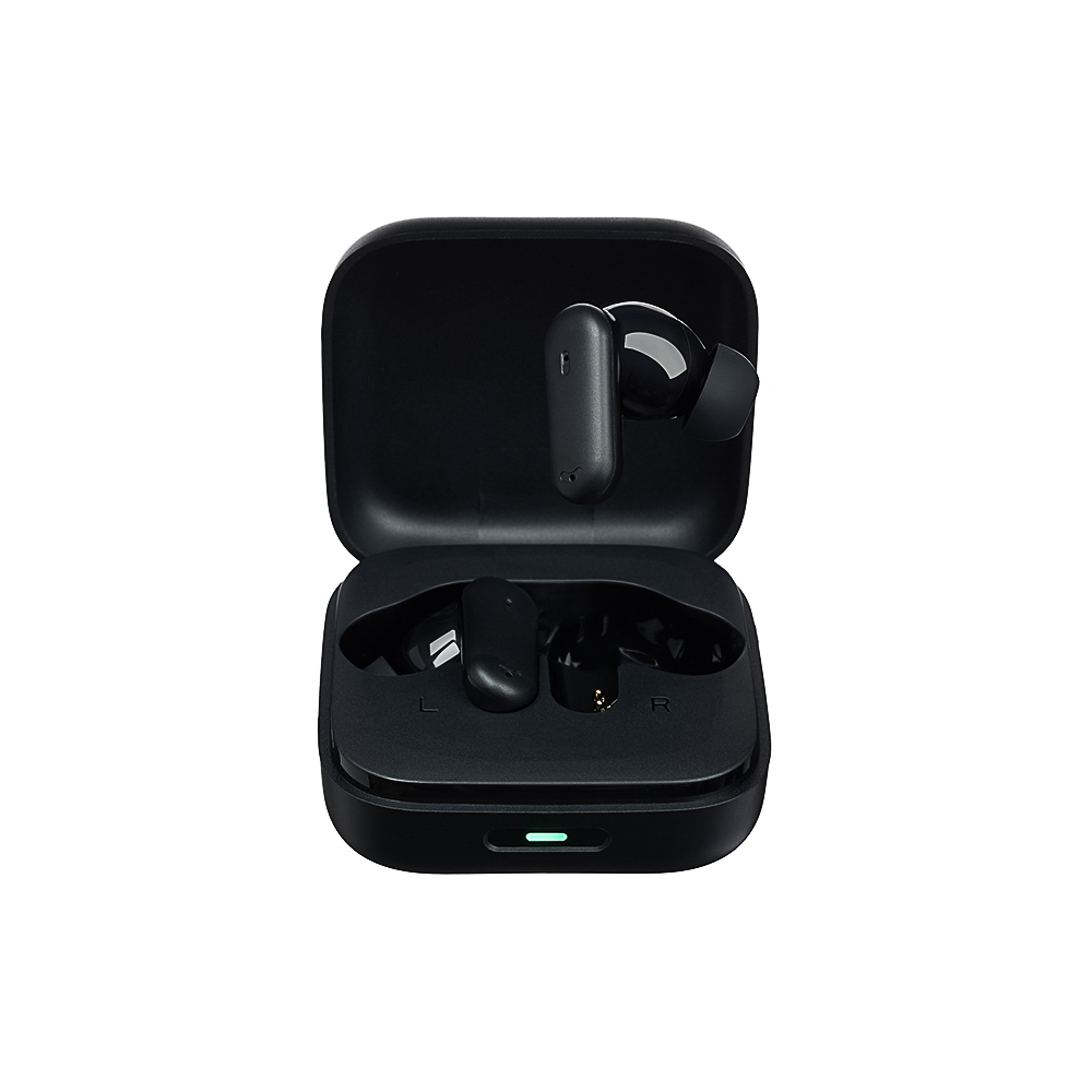 Наушники беспроводные TWS BY SilentPods, внутриканальные, ANC, 30/300 мАч, BT5.3, черные, арт.№ 410-274