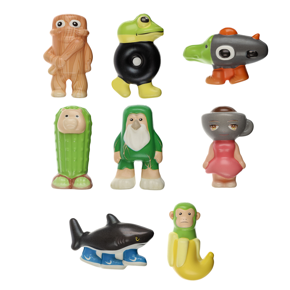 Игрушка антистресс Сквиш, 12 см, PU, 9 дизайнов, арт.№ 297-181