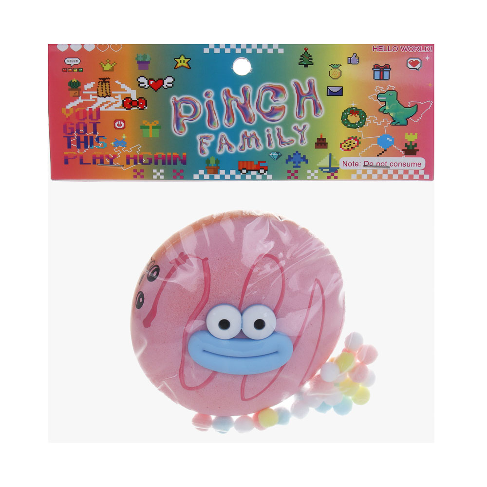 Игрушка Антистресс Мялка, 10см, TPR, 4 дизайна, арт.№ 297-182