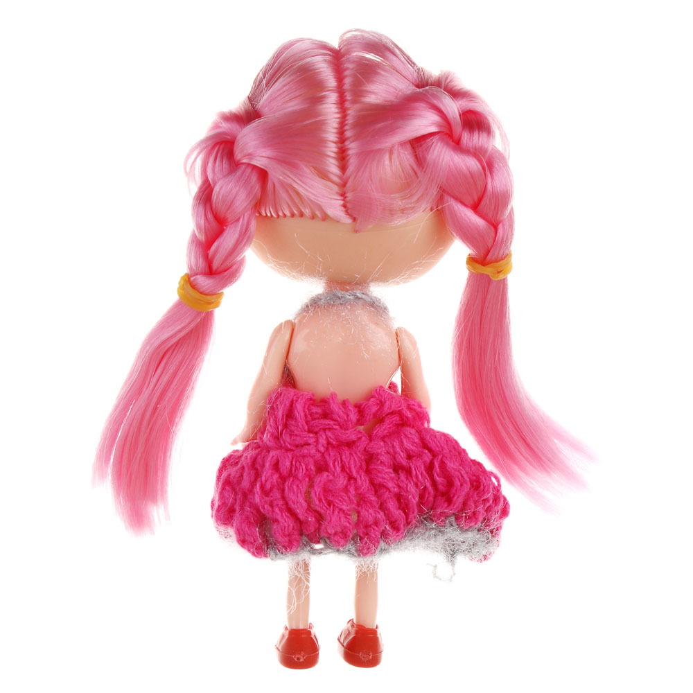 ИГРОЛЕНД Кукла 11 см с аксессуарами, PP, ABS, 21,5х4,5х16,5см, 3 дизайна, арт.№ 436-128
