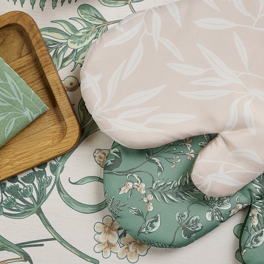 PROVANCE Мосс Прихватка-варежка 17х27 см цветы, 100% полиэстер, 3 дизайна, арт.№ 493-158