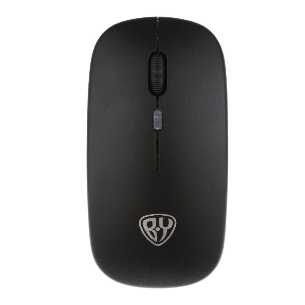 Компьютерная мышь беспроводная BY Clixy,4D,тихий клик, 800-1600DPI, 2.4GHz, Bt, 300мАч, чёрный, арт.№ 405-117