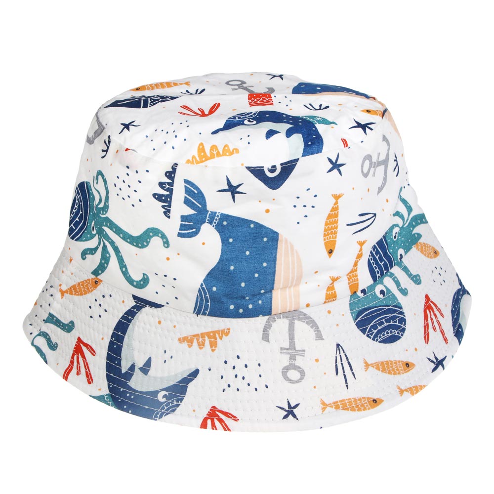 Панама детская, тм GALANTE, р. 54, 100% хлопок, разноцветная, арт.№ 314-031