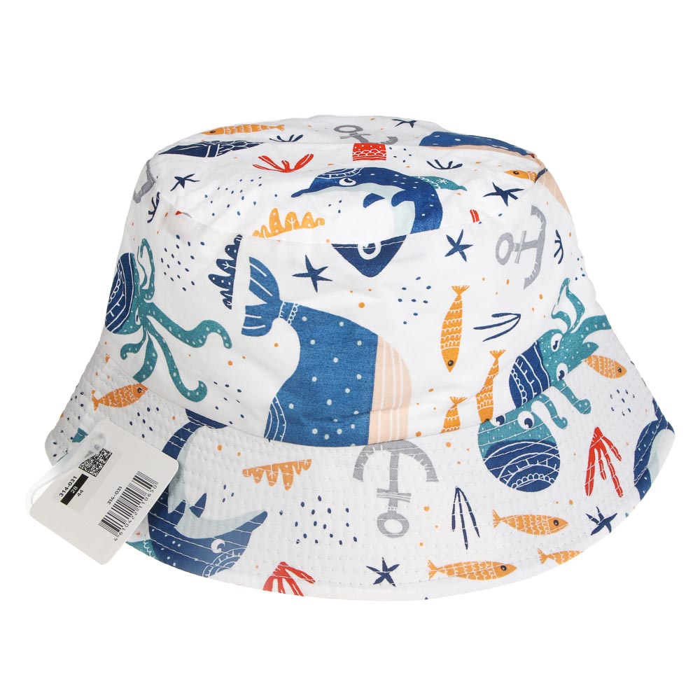 Панама детская, тм GALANTE, р. 54, 100% хлопок, разноцветная, арт.№ 314-031