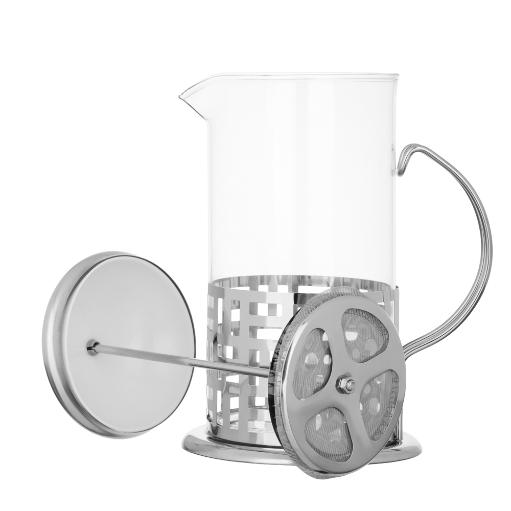 VETTA Френч-пресс 1000мл нерж.сталь, стекло, арт.№ 850-279