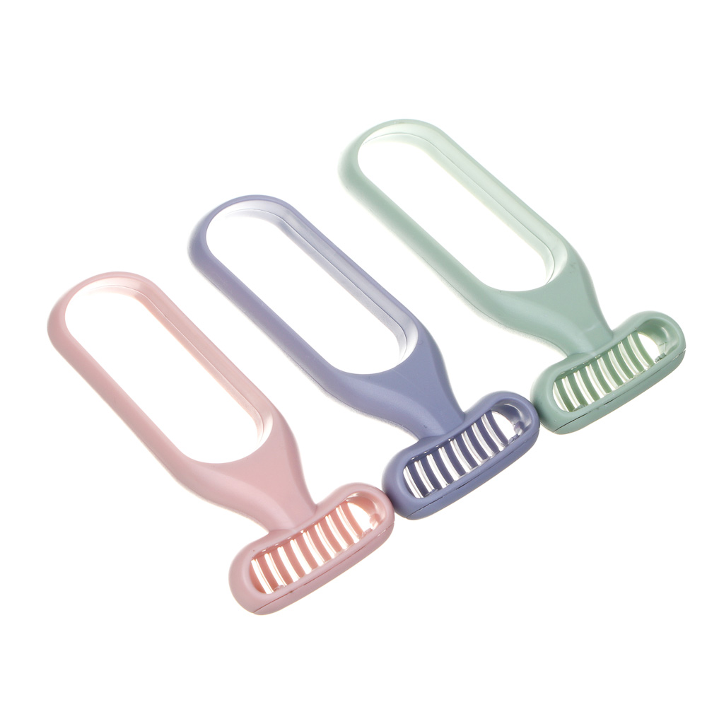 Бритва японская для сухой депиляции тм ЮНИLOOK, пластик, сталь, арт.№ 357-383