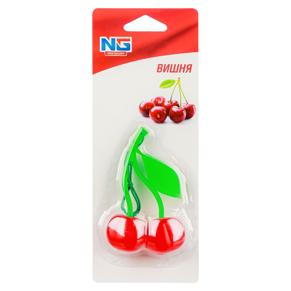 NEW GALAXY Ароматизатор гелевый 3D, 21 гр.,аромат вишня, арт.№ 794-185