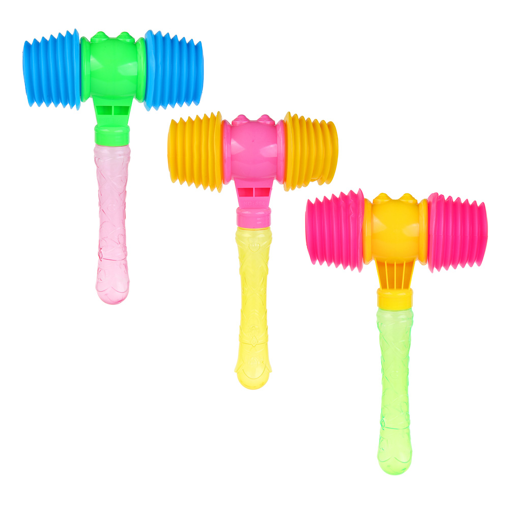Игрушка для малышей "Молоточек-пищалка", ИГРОЛЕНД, 26,5см, PS, PP, PVC, арт.№ 270-001