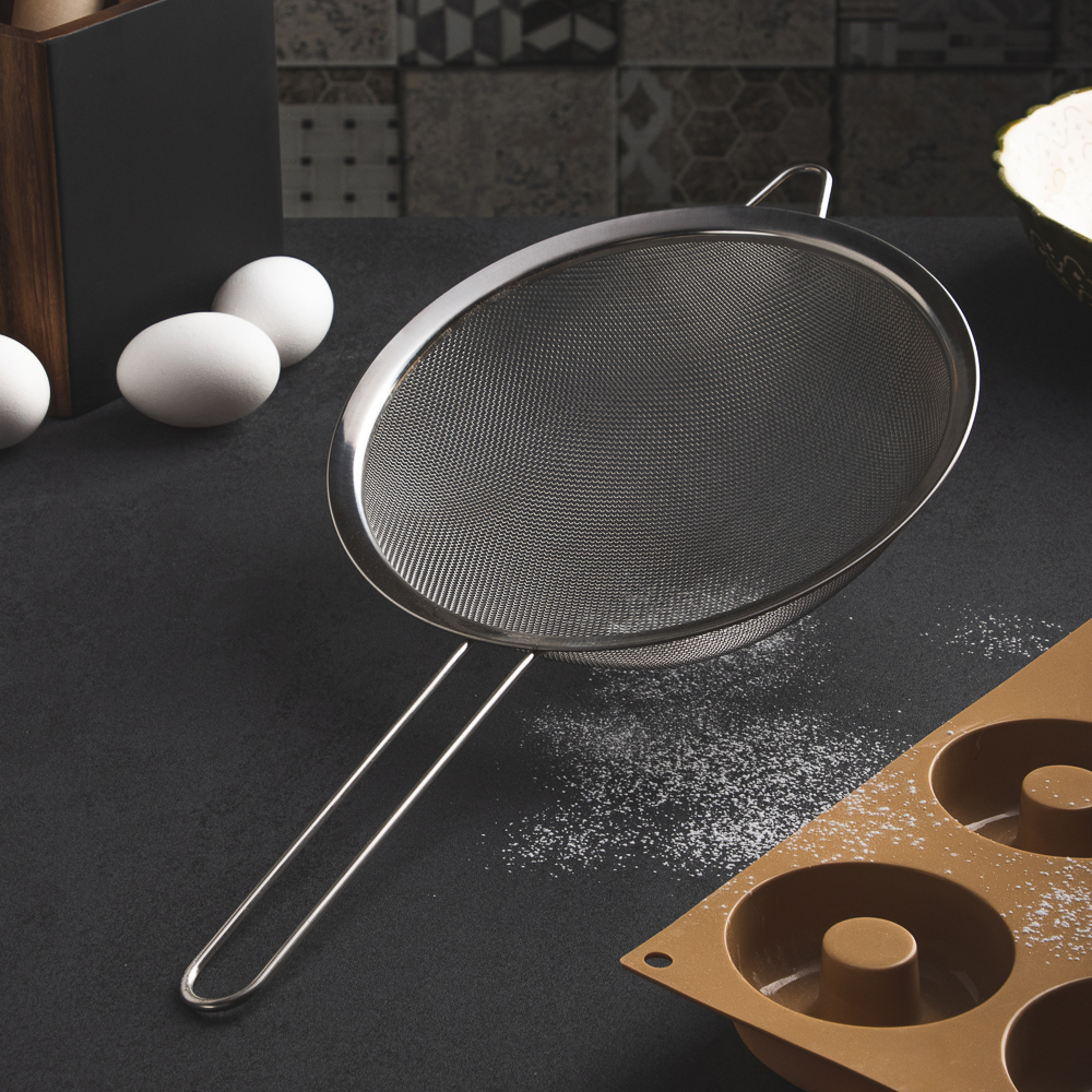 VETTA Сито с ободом и ручкой 22см, нерж.сталь, арт.№ 886-011