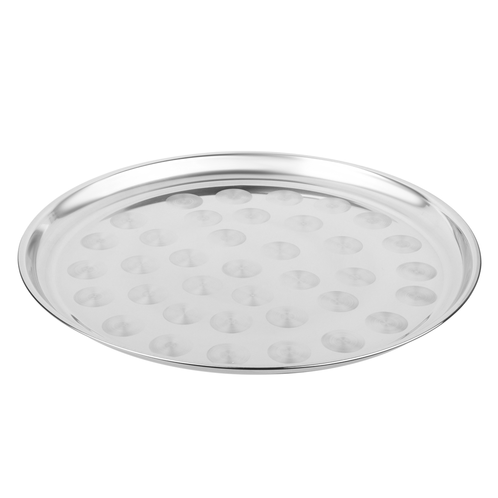 VETTA Поднос круглый 35см, нерж.сталь, арт.№ 812-104