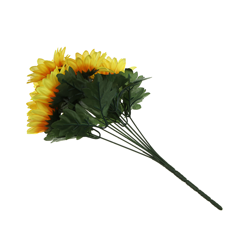 Букет искусственных цветов тм LADECOR подсолнухи, длина 40 см, арт.№ 426-016