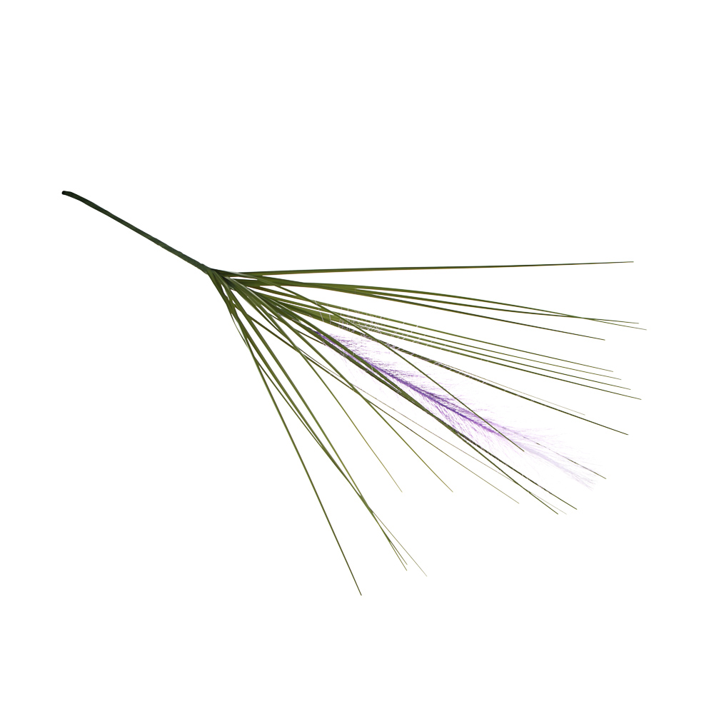 Ветка искусственная декоративная тм LADECOR с пампасной травой, длина 70 см, арт.№ 426-017