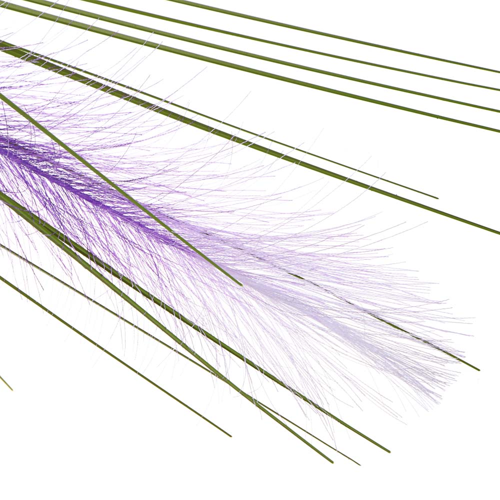 Ветка искусственная декоративная тм LADECOR с пампасной травой, длина 70 см, арт.№ 426-017