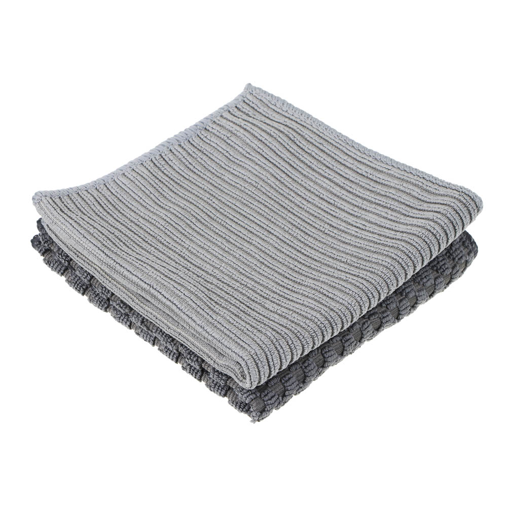 Салфетки универсальные тм VETTA, 2шт, 30х30см, микрофибра 350г/м2, арт.№ 448-006