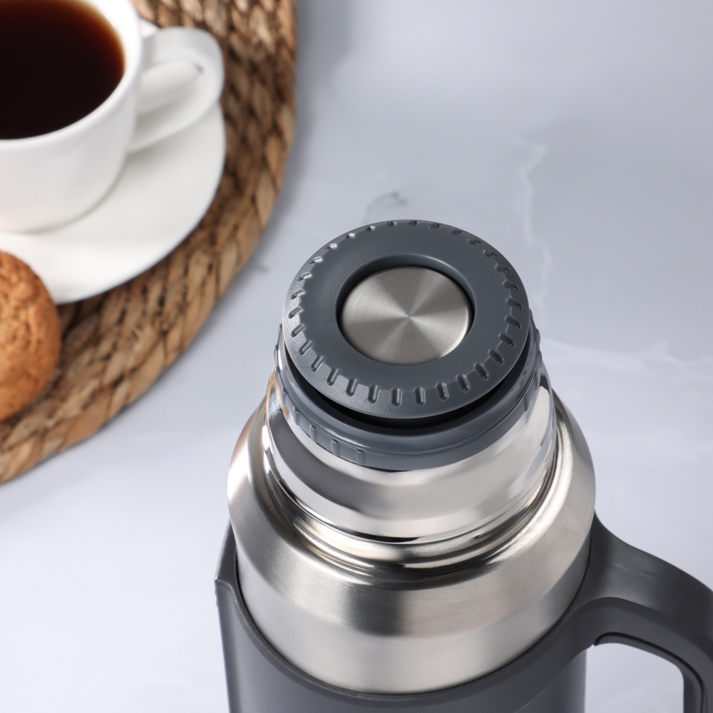 SATOSHI Бейтс Термос 1,20л, для напитков с ручкой, нержавеющая сталь 18/10, арт.№ 841-029