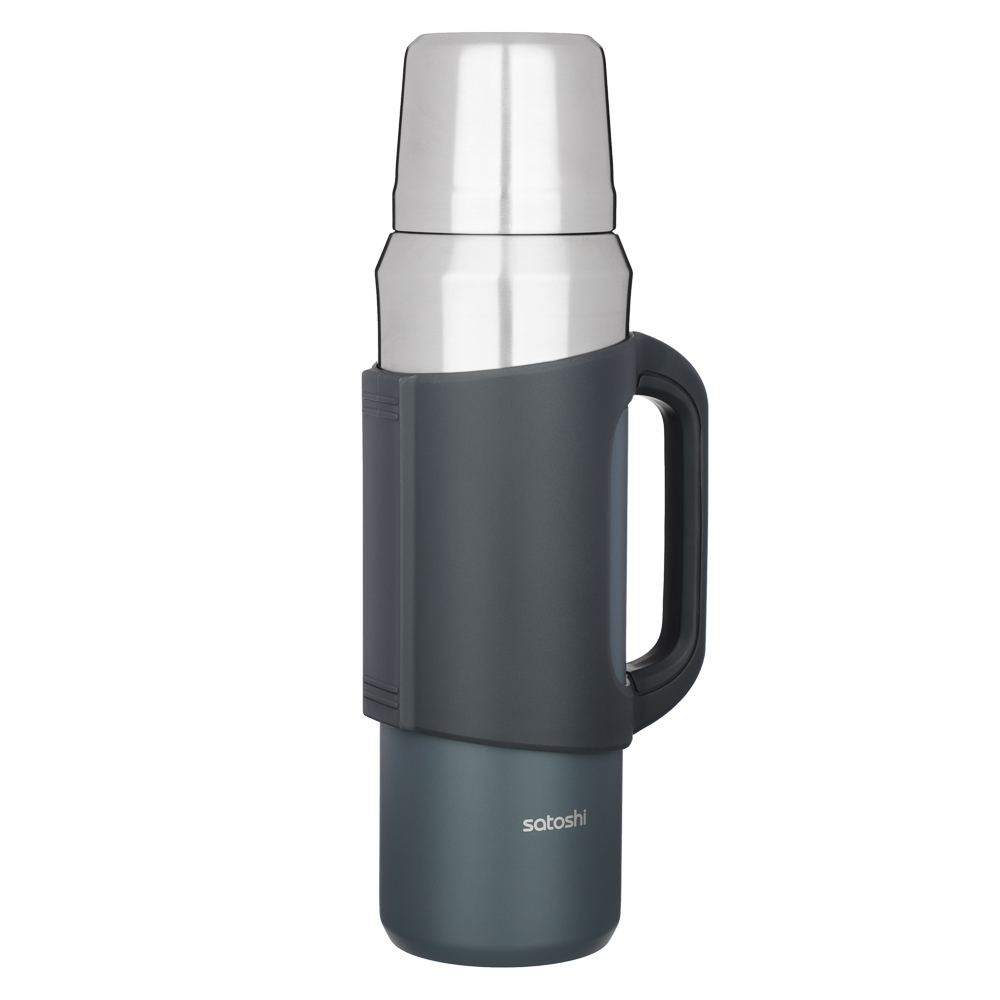 SATOSHI Бейтс Термос 1,20л, для напитков с ручкой, нержавеющая сталь 18/10, арт.№ 841-029