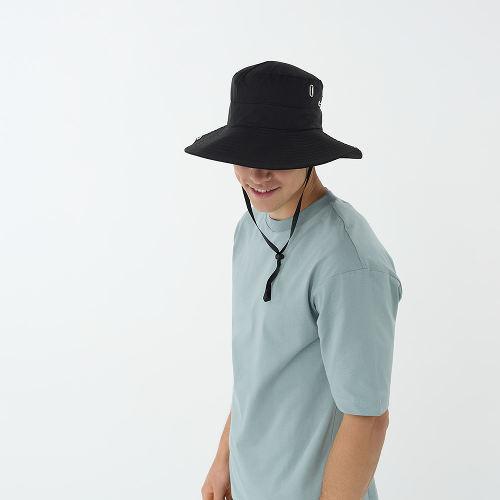 GALANTE Панама взрослая, р.58, 100% полиэстер, черный, ВЛ25-11, #2, арт.№ 314-951