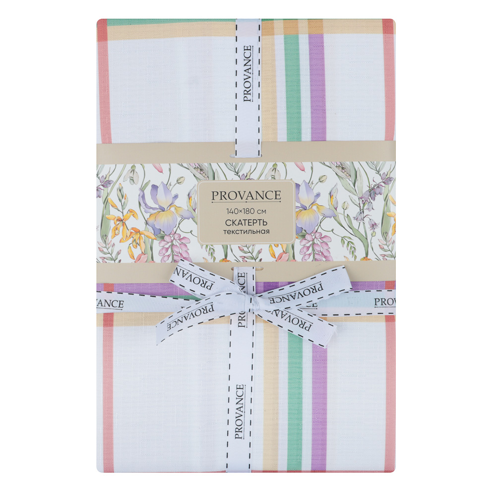 PROVANCE Ботаника Скатерть текстильная, 140х180см, 100% полиэстер, арт.№ 488-179