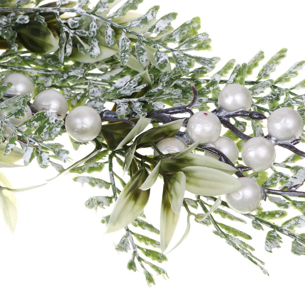 Хвойный декор 54 см СНОУ БУМ, металл, пластик, арт.№ 386-249