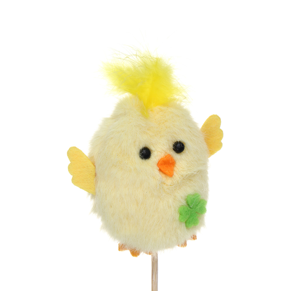 LADECOR Топпер цыплёнок, полиэстер, пенопласт, 3 дизайна, арт.№ 535-181