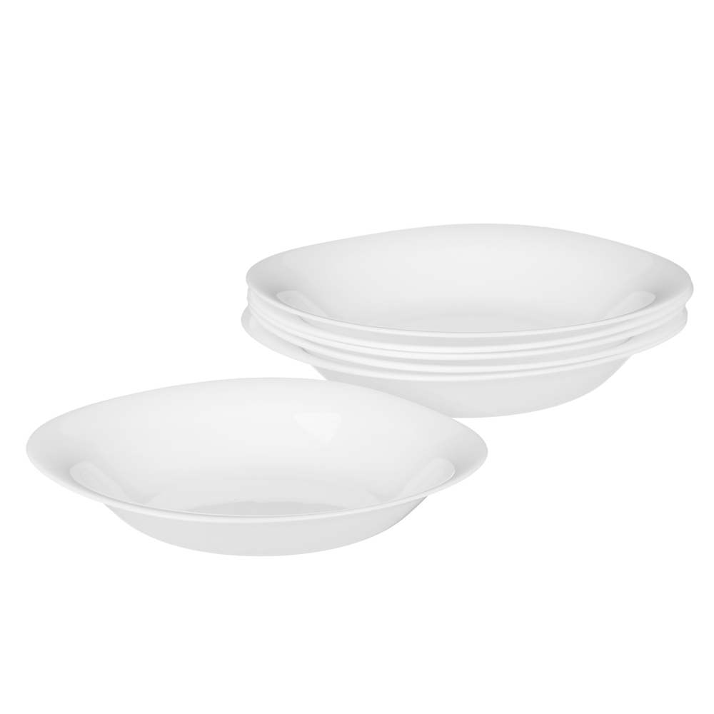 GT Набор столовой посуды 19пр., опаловое стекло, квадратный, арт.№ 818-339