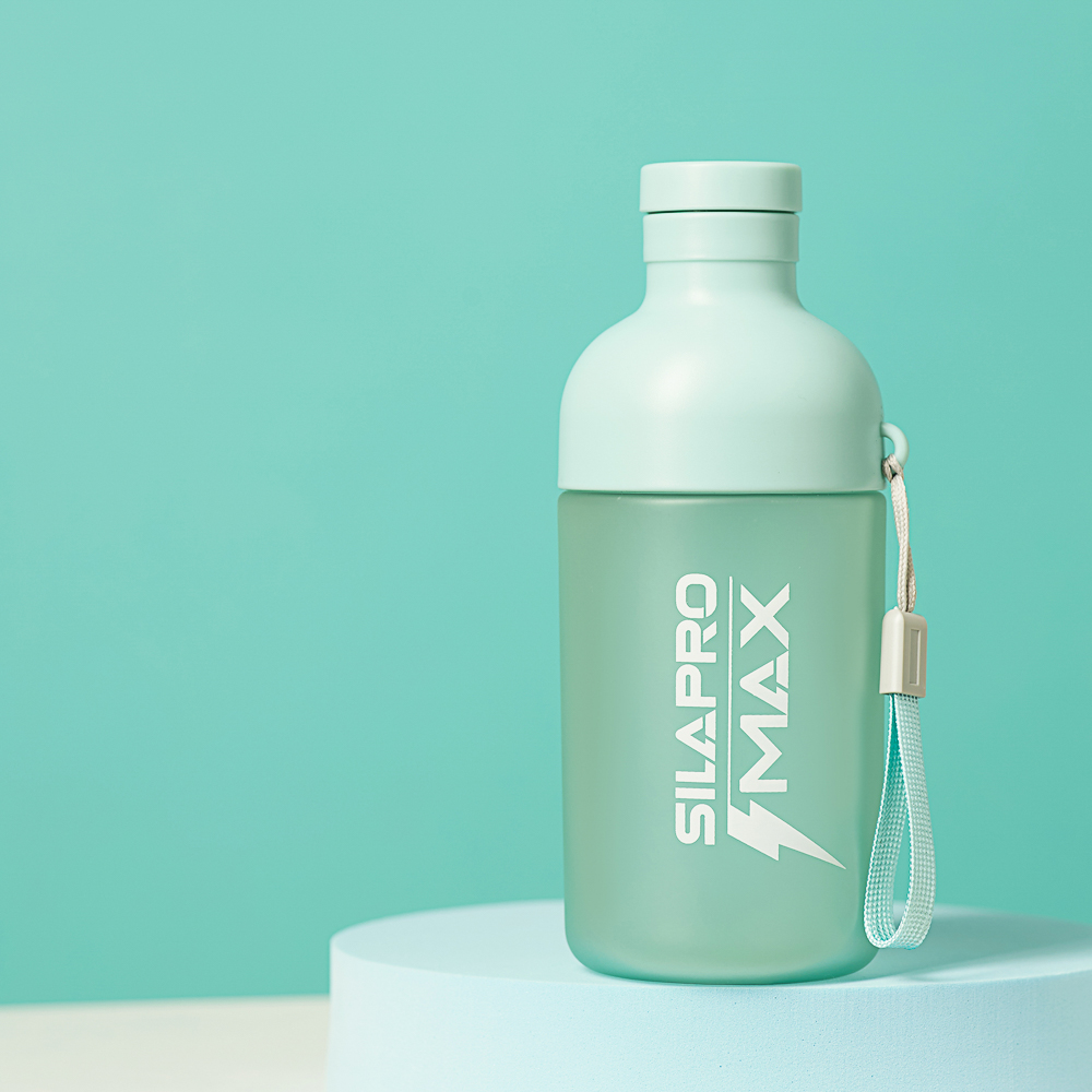 SILAPRO MAX Бутылка спортивная, EGGSHELL BLUE, 350мл, TRITAN, арт.№ 088-067