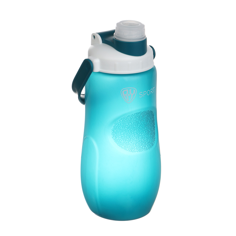 Бутылка для воды тм BY SPORT, 1000мл, 23,5х9,5см, PP, 3 цвета, арт.№ 088-139