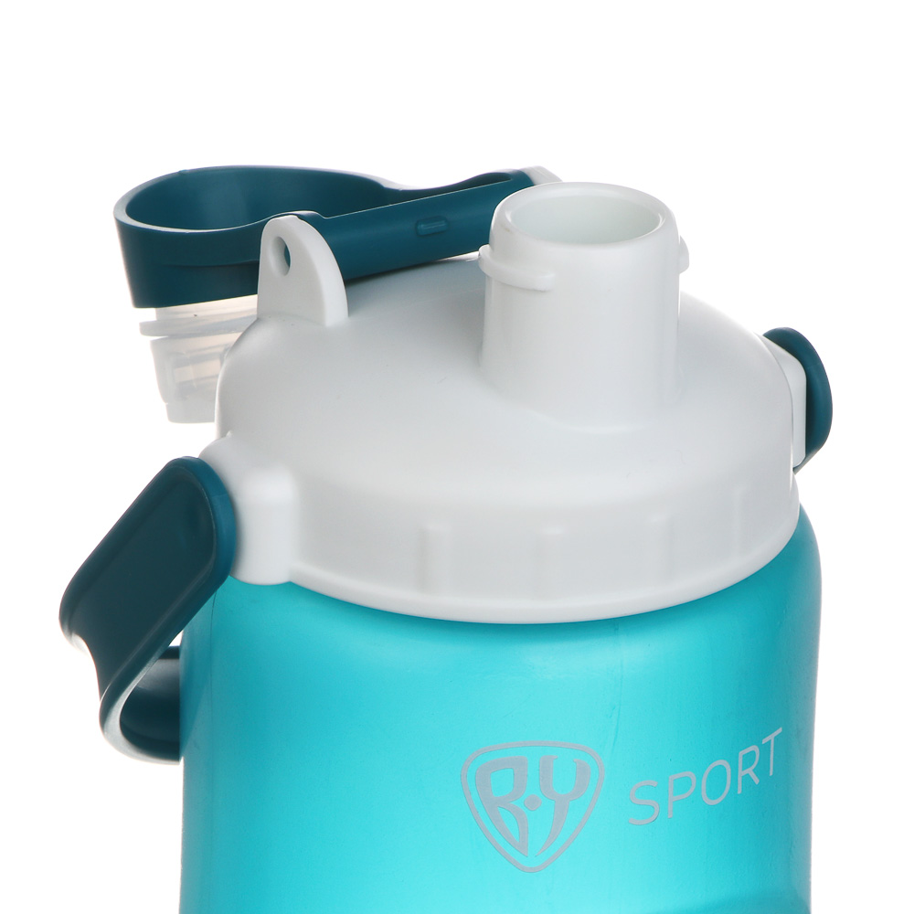 Бутылка для воды тм BY SPORT, 1000мл, 23,5х9,5см, PP, 3 цвета, арт.№ 088-139
