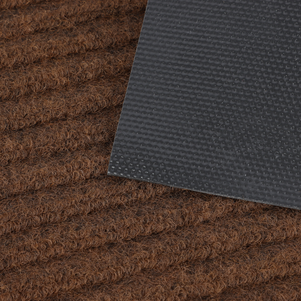 Коврик влаговпитывающий SINDBAD Т202/2 40см х 60см х 8мм, в полоску, коричневый, арт.№ 466-400