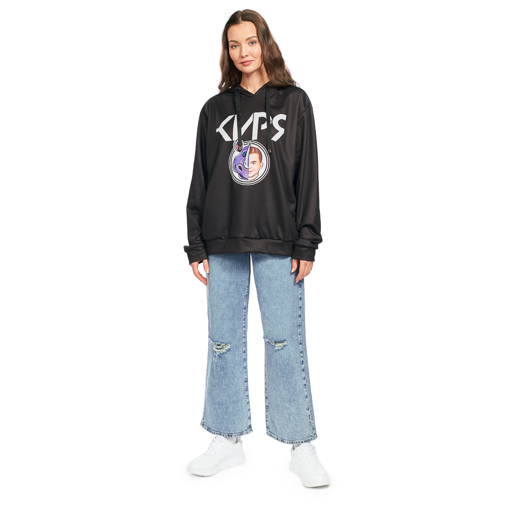 Джемпер для взрослых "КИРЯ", размер 4XL, Футер (100% полиэстер), 4 дизайна, арт.№ 006-021