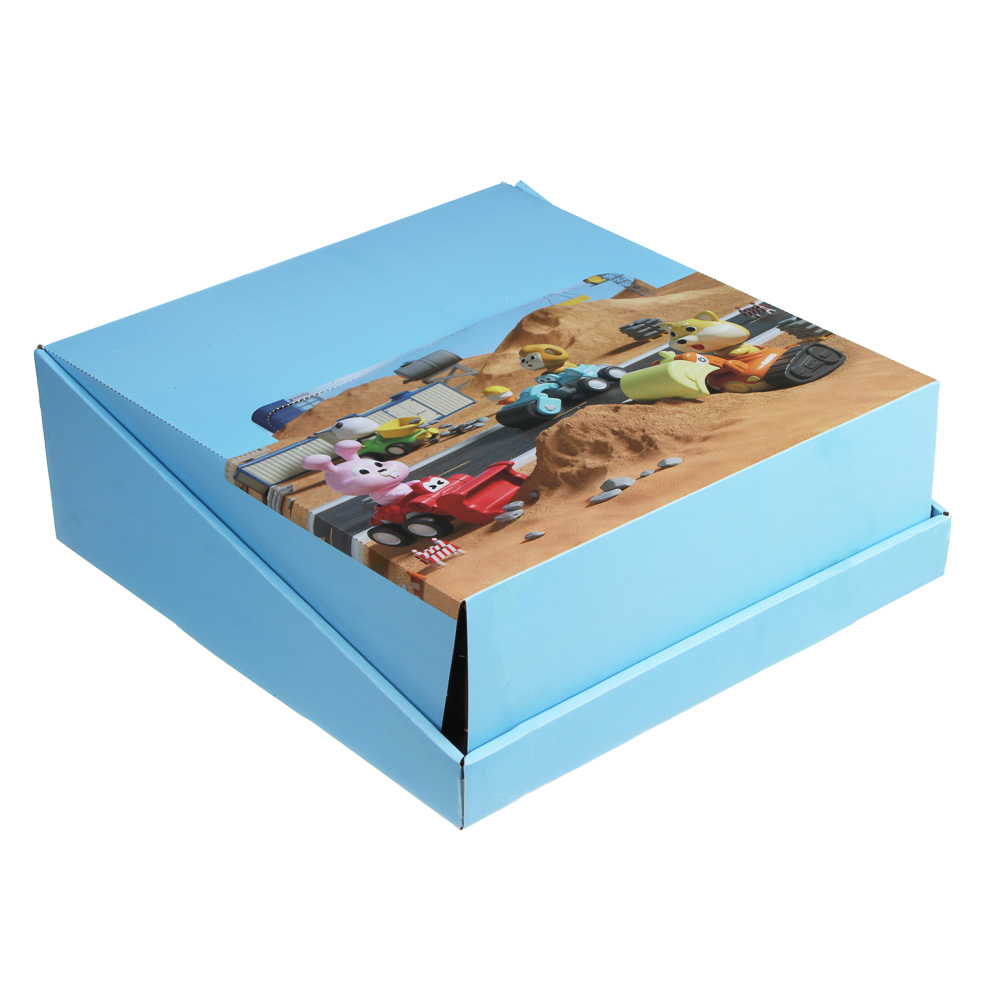 Игрушка для малышей в виде животных "Зверятки", ИГРОЛЕНД, ABS, арт.№ 295-303