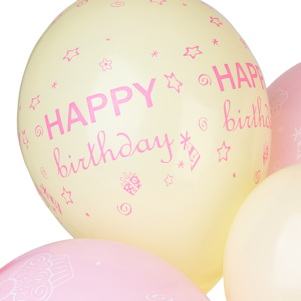 FNtastic Набор воздушных шаров 7 шт с подставкой, пластик, 3 цвета макарун, арт.№ 518-039